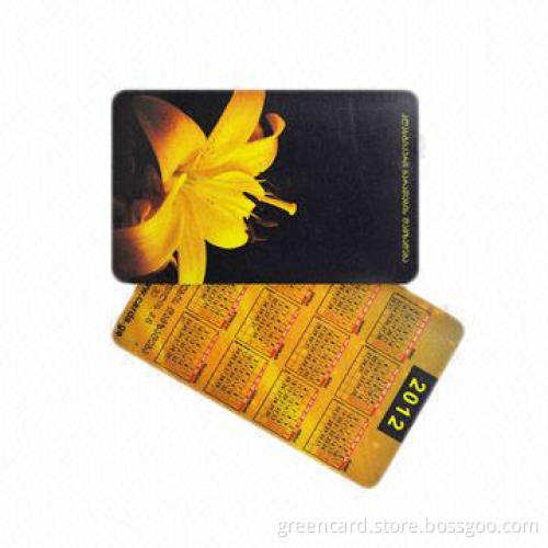 ID Card with Gloss/Matte Surface Finish and 125kHz Operating Frequency